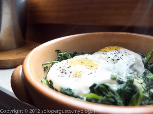 uova e broccoletti