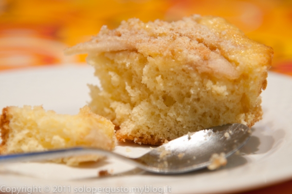 torta dietetica di pere; torta di pere senza burro;