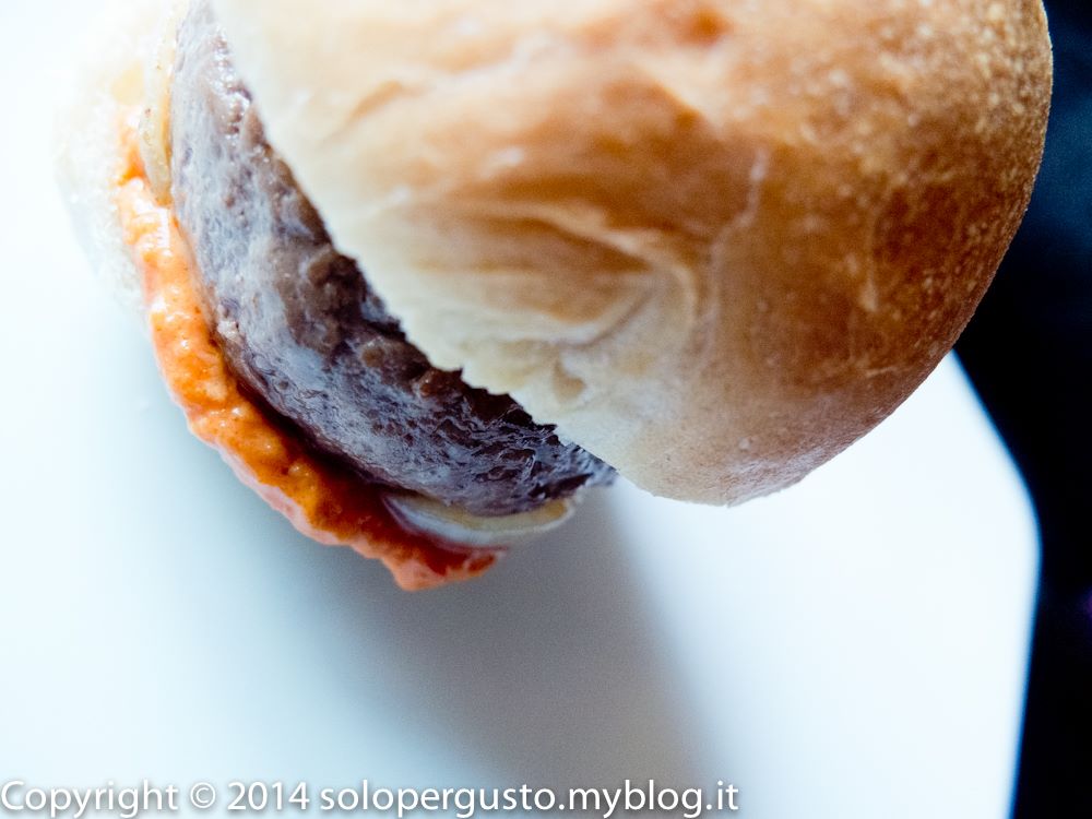 Come Rossella: mini burger per Galleria del Sapore Cirio.